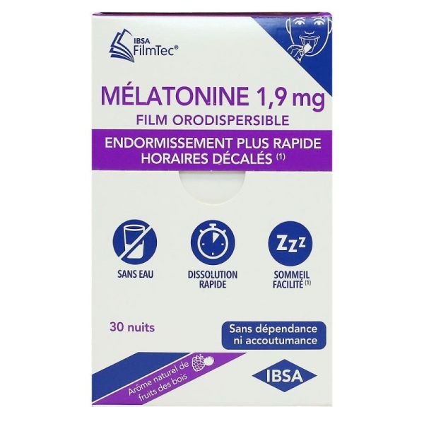 Melatonine 1.9Mg Filmtec Orodisp 30