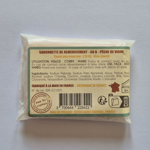 Mas Du Roseau Savon Merci pour ton sens de l'humour