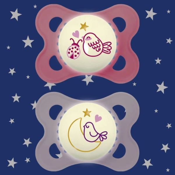 Mam Sucet Original Nuit 2-6M Silic 2