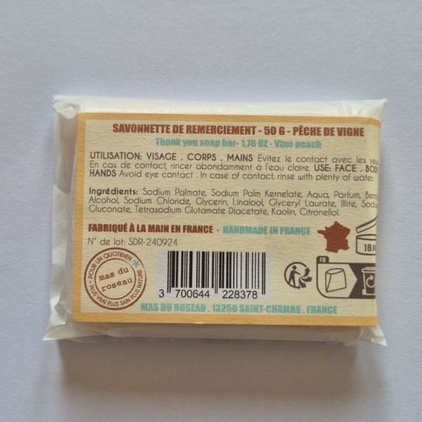 Mas Du Roseau Savon merci