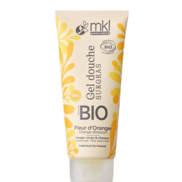 MKL Gel douche bio fleur d'oranger 200ml