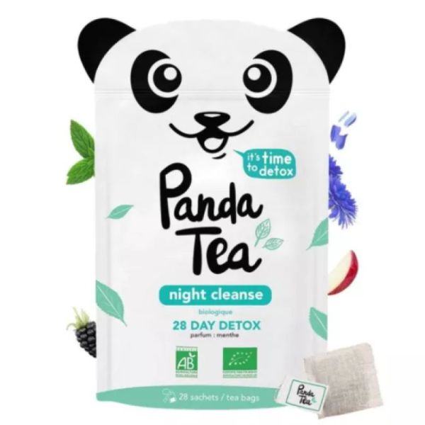 PANDA TEA NIGHT CLEANSE 28 day detox menthe