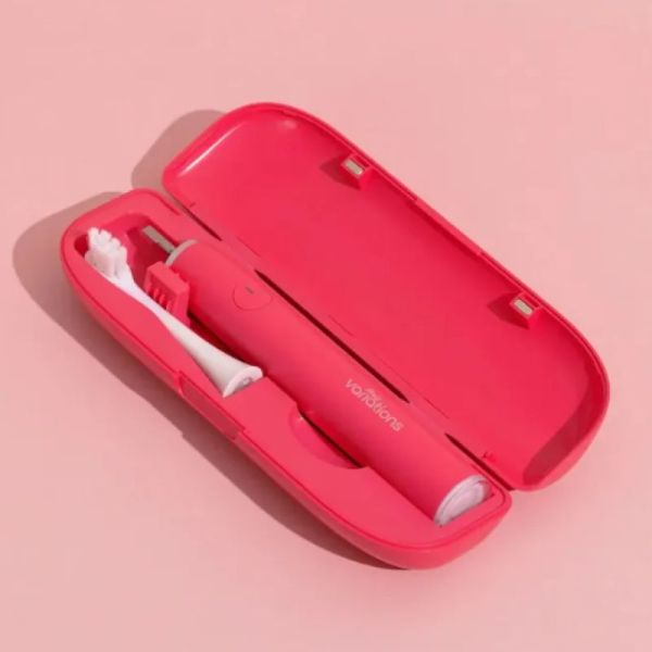 MYVARIATIONS KIDS - Etui de Voyage pour Brosse à Dents Electrique Rose