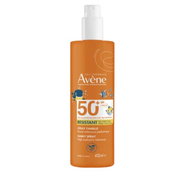 Avène Spray famille résistant SPF50 400ml