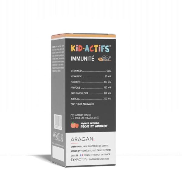 Aragan Kidactifs Immunactifs Fl125Ml