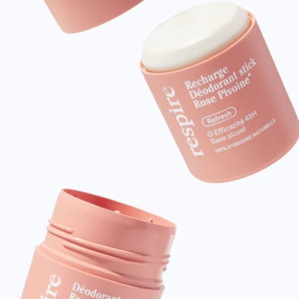RESPIRE Recharge Déodorant Stick Rose Pivoine