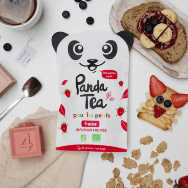 PANDA TEA Enfants infusion fraise
