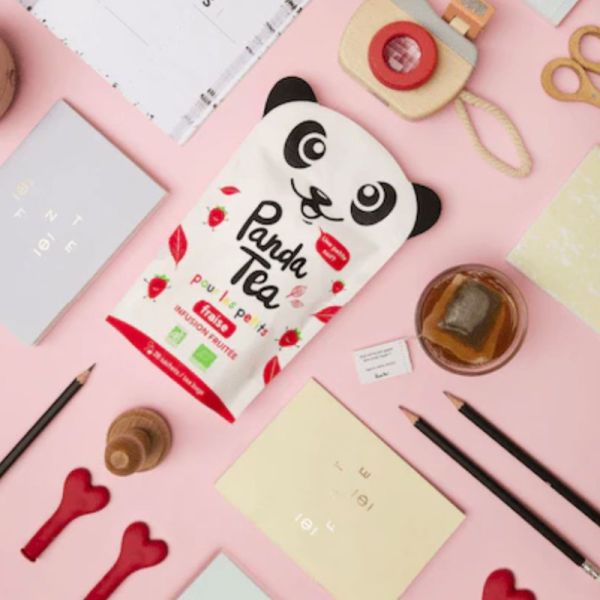 PANDA TEA Enfants infusion fraise