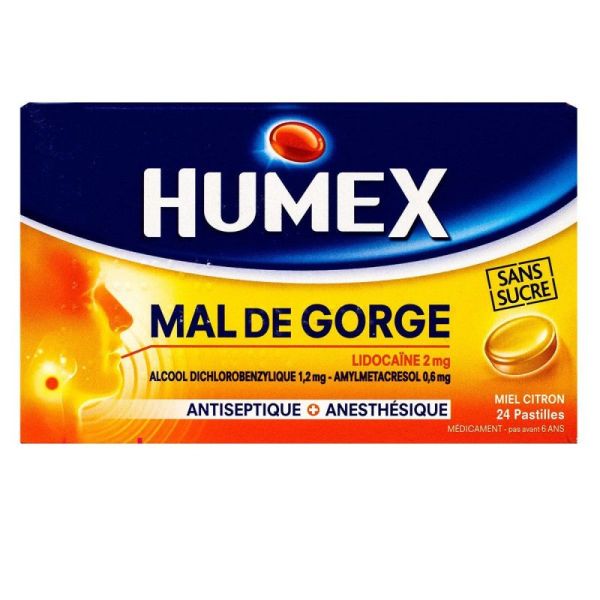 Humex/Alc Dichlo Lido 2Mg/1,2Mg/0,6Mg Plq