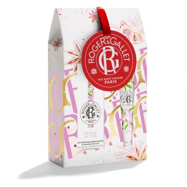 Coffret Noël Eau Parfumée Bienfaisante FEUILLE DE THÉ