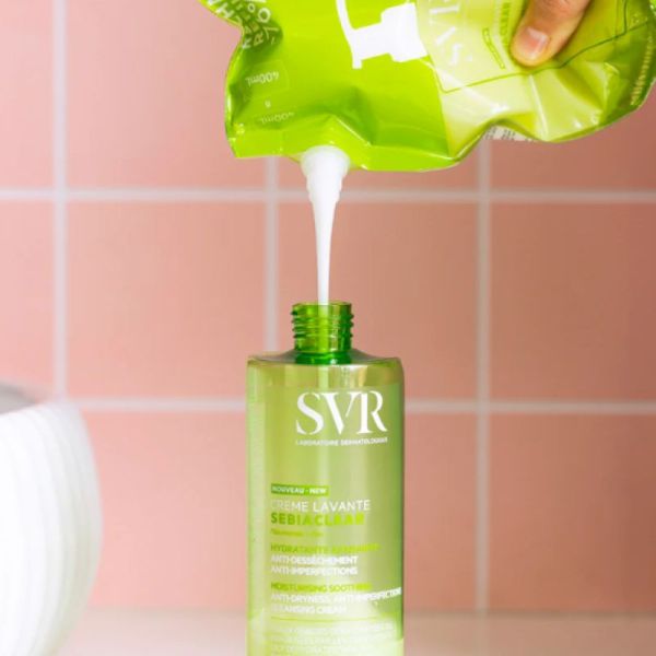 SVR Sebiaclear Crème lavante Anti-dessèchement