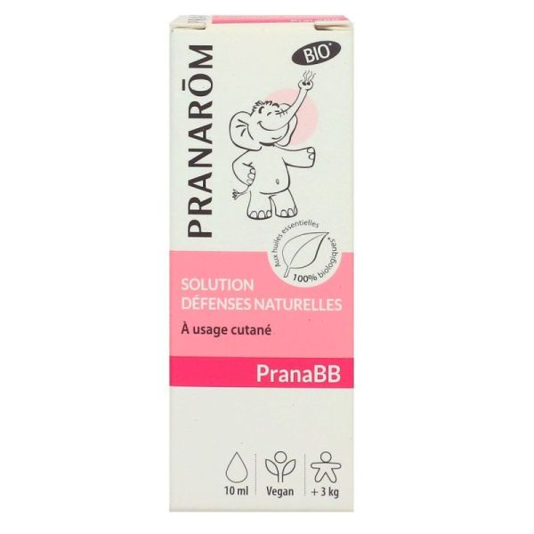 Pranarom PranaBB Solutions Défenses Naturelles Usage Cutané 10 mL