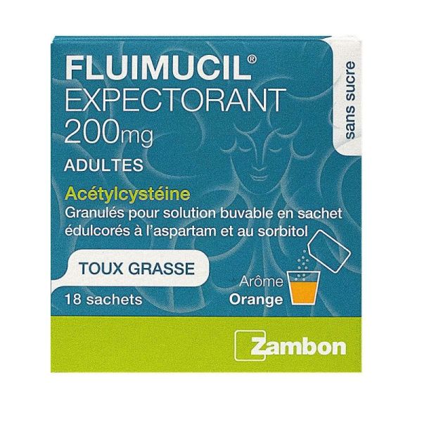 Fluimucil 200Mg Ad. Buv S18