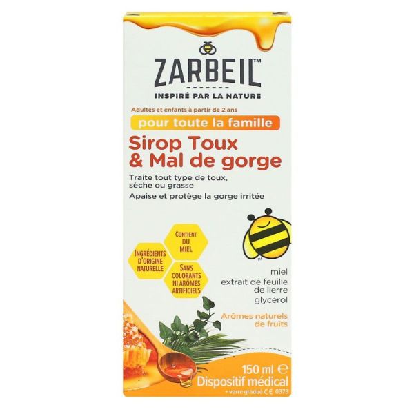 Zarbeil Sirop Pour La Toux 120Ml