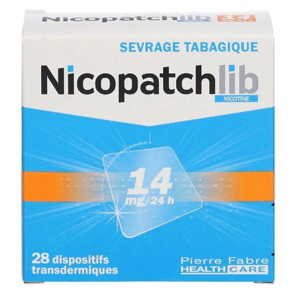 Nicopatchlib Pierre Fabre 14Mg/24H Disp28