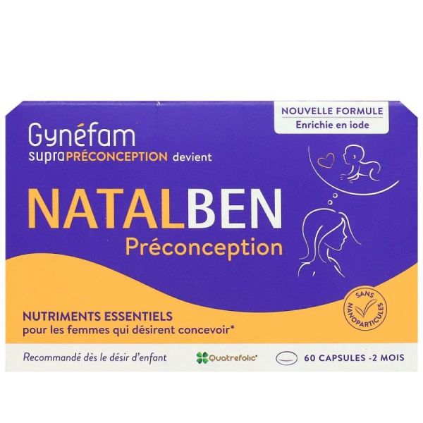 Natalben Preconcept Caps Bt60