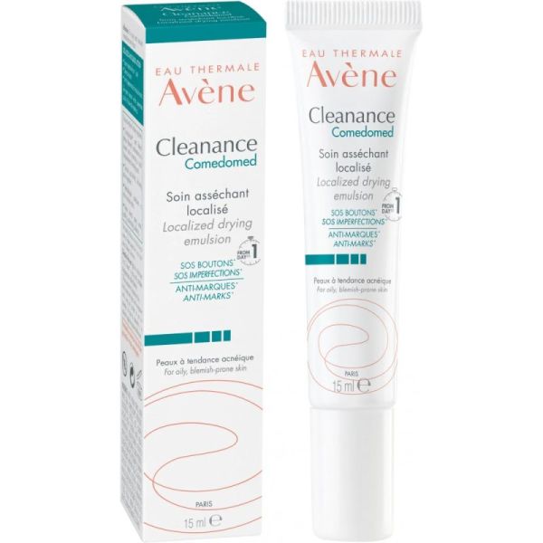 Avene Cleanance Comedomed Soin Asséchant Localisé Tube 15mL