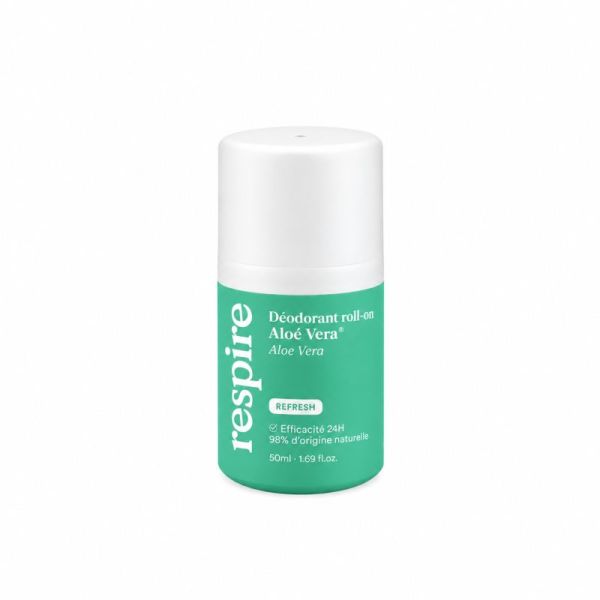 Respire Déodorant Roll-On Fraîcheur d'Aloe