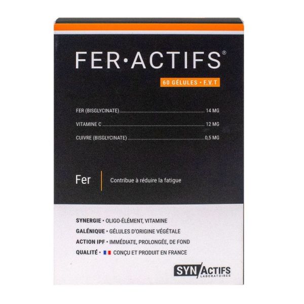 Synactifs Feractifs 60 Gélules