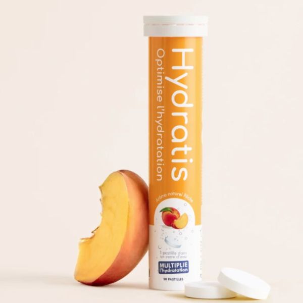 Hydratis Pastilles Hydratation Pêche