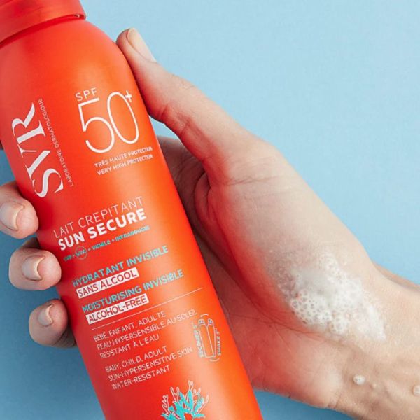 SVR Sun Secure Lait Crépitant SPF 50