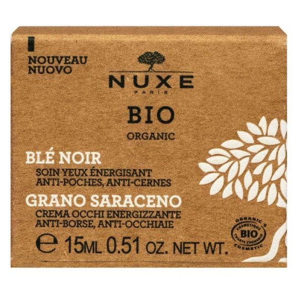 Nuxe Bio Soin Yeux Energis Ant-Cern 15Ml