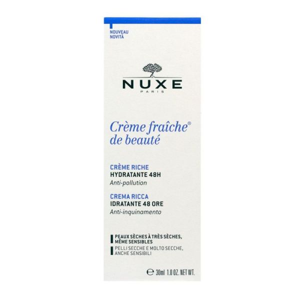 Nuxe Crème Fraiche Beauté Riche Tube 30mL