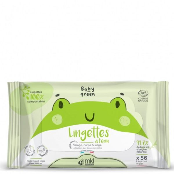 Mkl Lingettes Bebe X56 Baby Green