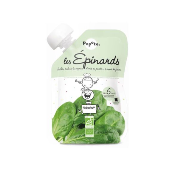 POPOTE GOURDE EPINARDS BIO 120G