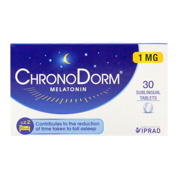 Chronodorm Melatonine 1Mg Cpr Subl B/30