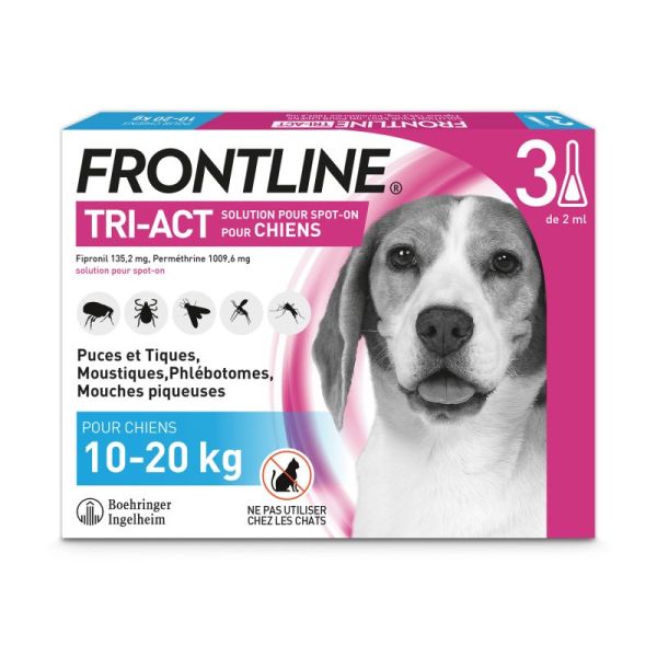 Frontline Tri.spot-On Cn/M 10-20kg x3