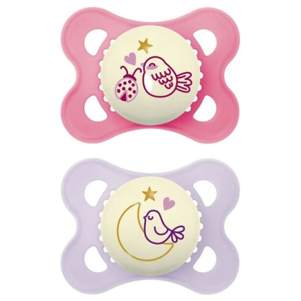Mam Sucet Original Nuit 2-6M Silic 2