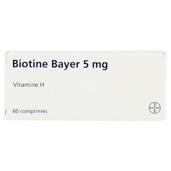 Biotine Bayer 5Mg Cpr Bt60