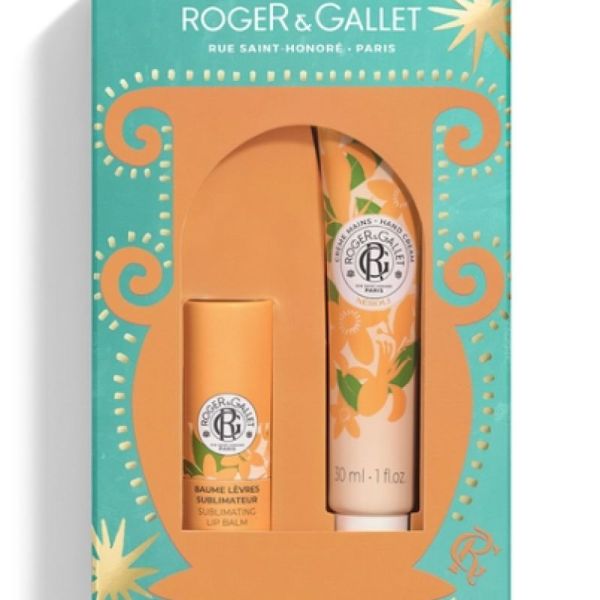 Roger & Gallet Coffret Noël Baume à Lèvres + Crème Mains Néroli