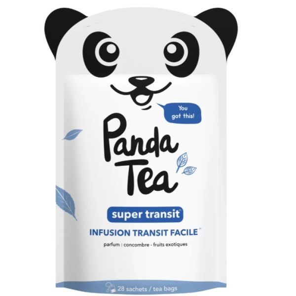 PANDA TEA SUPER TRANSIT Infusion transit facile concombre fruits exotiques