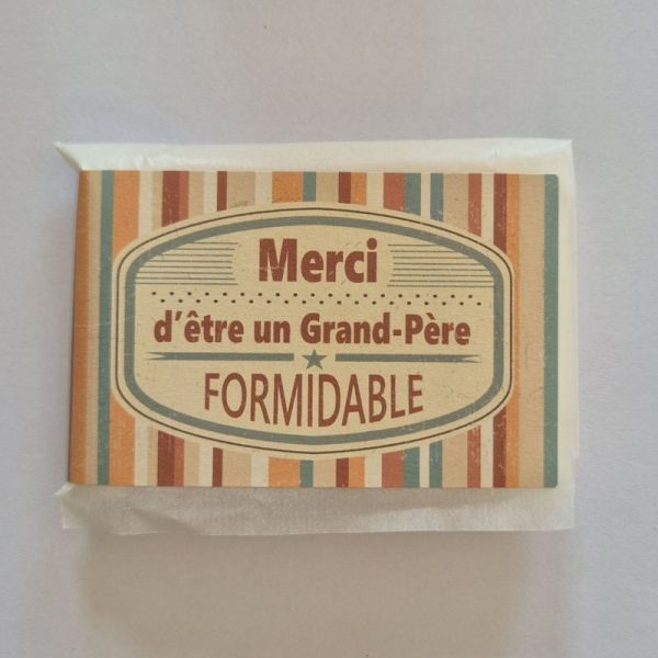 Mas du Roseau Savon merci d'être un grand père formidable