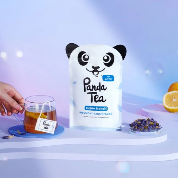 PANDA TEA SUPER TRANSIT Infusion transit facile concombre fruits exotiques