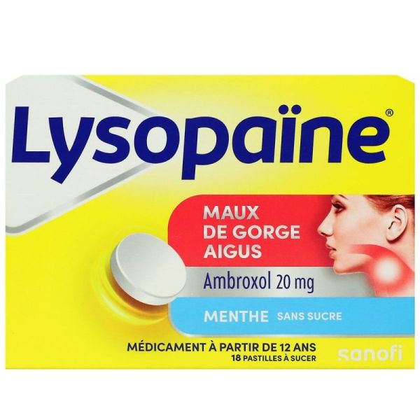 Lysopaine Ment 20Mg S/S Past18