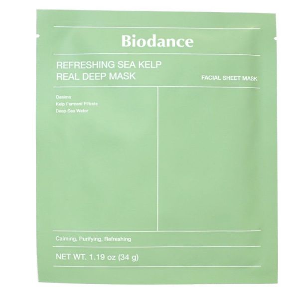 Biodance Masque Refreshing Sea Kelp Vert