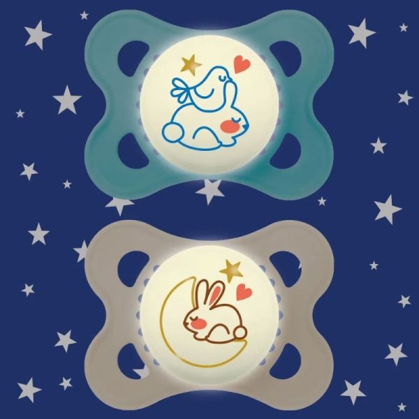 Mam Sucet Original Nuit 2-6M Silic 2