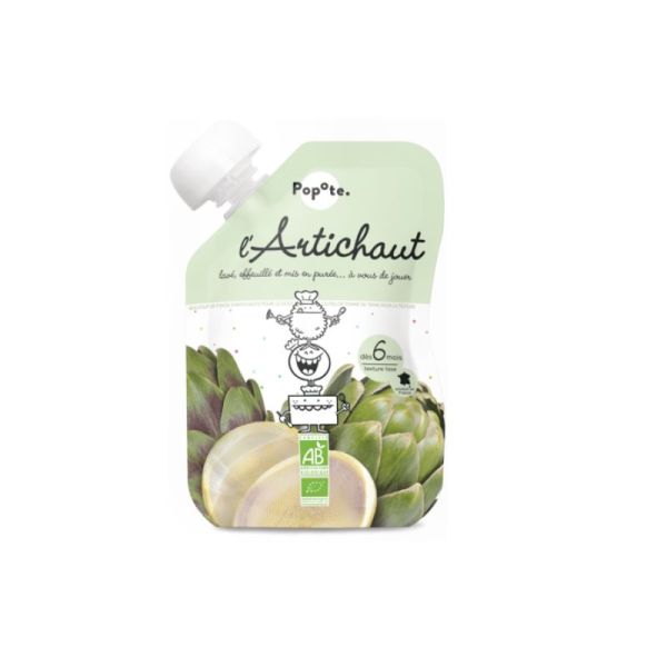 POPOTE GOURDE ARTICHAUT BIO 120G