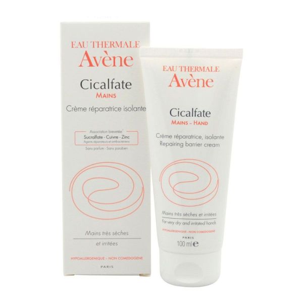 Avene Cicalfate Crème Main Réparatrice Isolante Tube 100mL