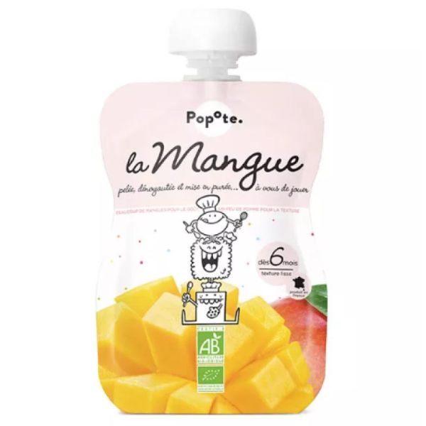 POPOTE GOURDE MANGUE BIO 120G