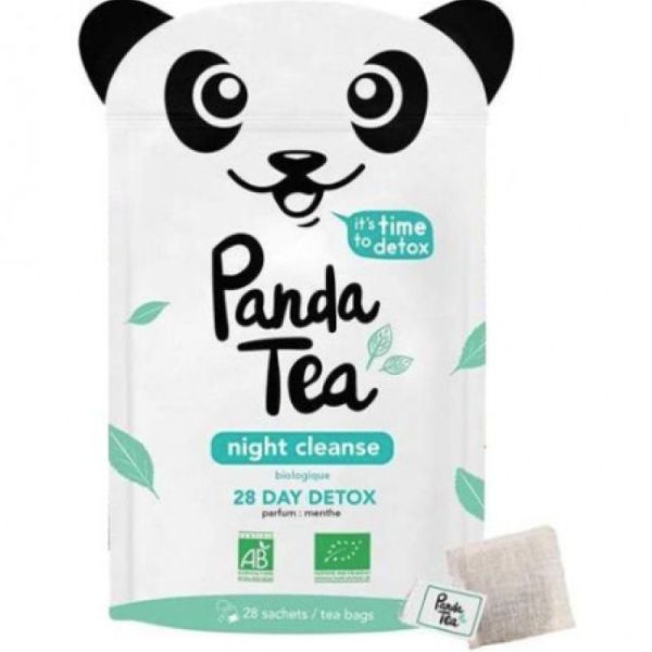 PANDA TEA Night Cleanse détox menthe