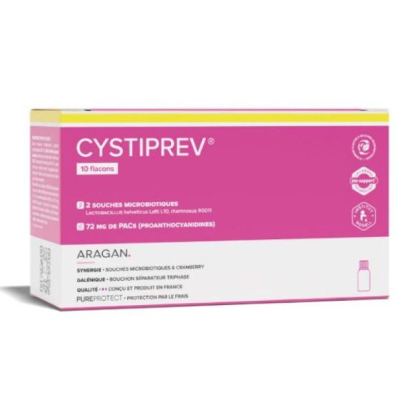 Aragan Cystiprev 10 Flacons