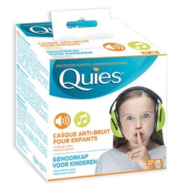 QUIES Casque anti-bruit pour enfants