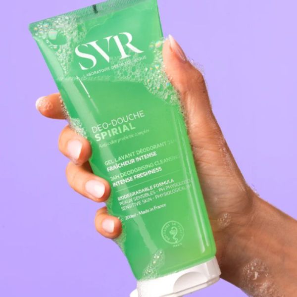 SVR Spirial Gel Lavant Déodorant