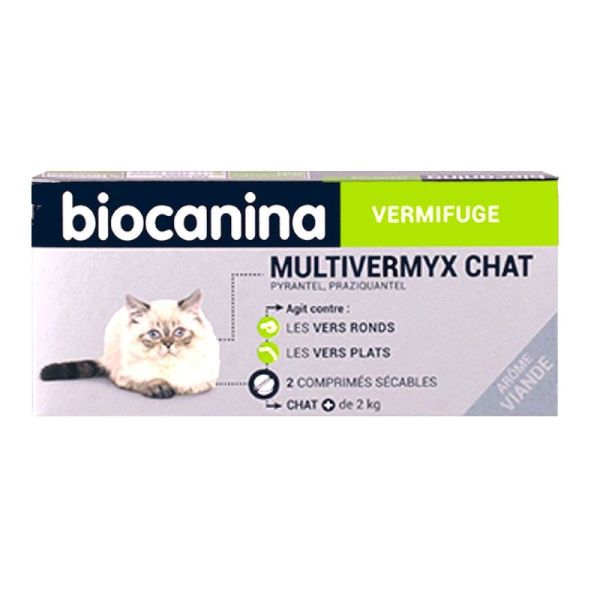 Biocanina Multivermyx Chat 80/20Mg Cpr 2