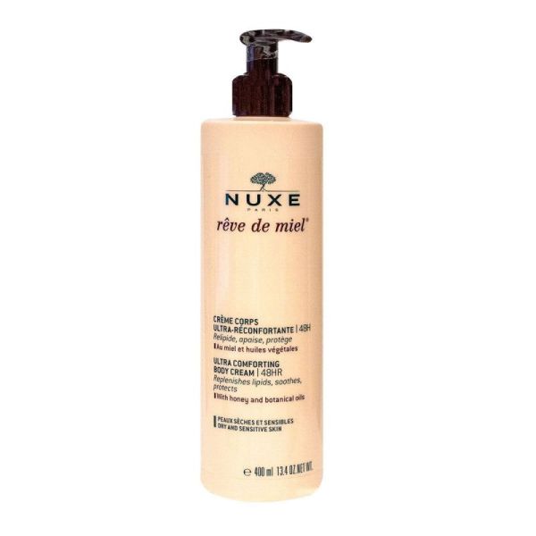 Nuxe Rêve De Miel Crème Corps Ultra Réconfortant 400mL