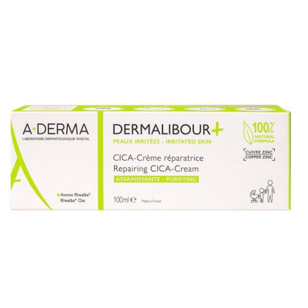 A-Derma Dermalibour Cica-crème Réparatrice Tb 50 mL